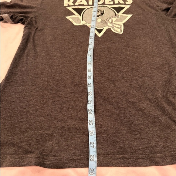 NFL LV Raiders Team Apparel Gray Shirt - Picture 5 of 5